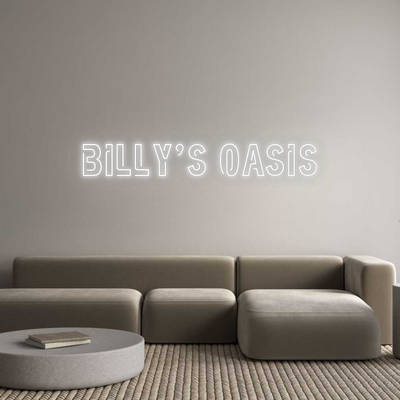 CN LED NEON: Billy's Oasis