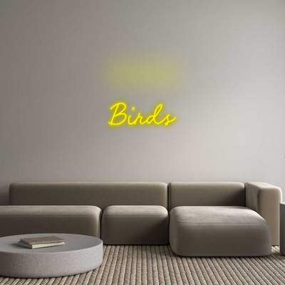 CN LED NEON: Birds