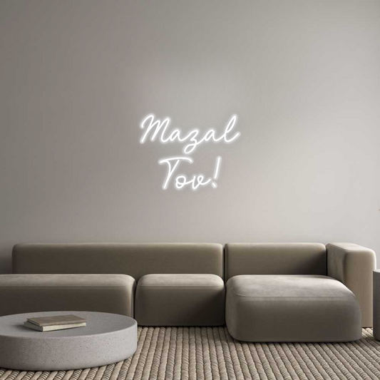 CN LED NEON: Mazal
Tov!