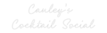 CN LED NEON: Cauley's 
Co...