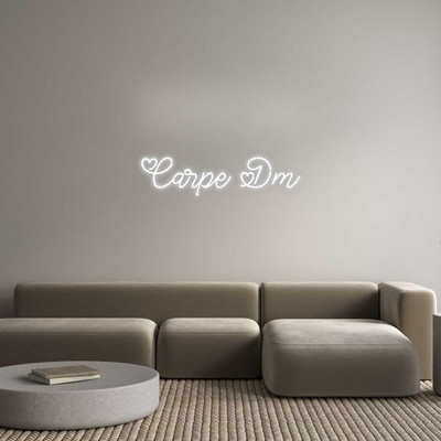 CN LED NEON: Carpe Dm