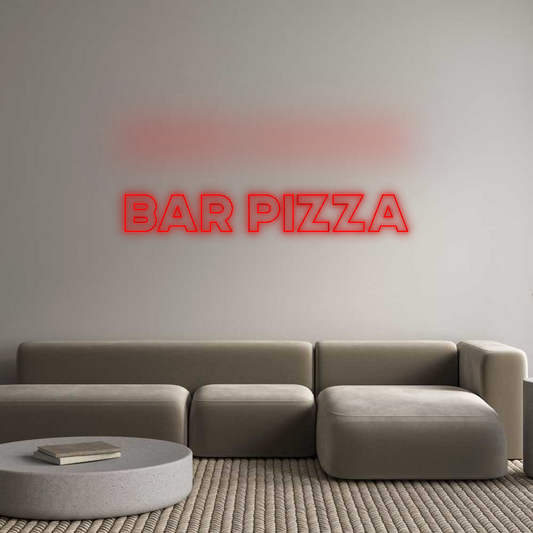 CN LED NEON: BAR PIZZA