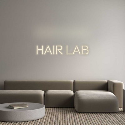 CN LED NEON: Hair Lab