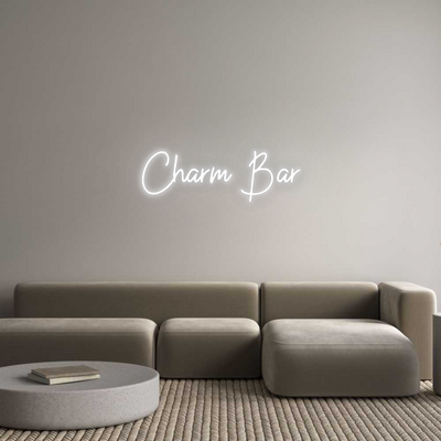 CN LED NEON: Charm Bar