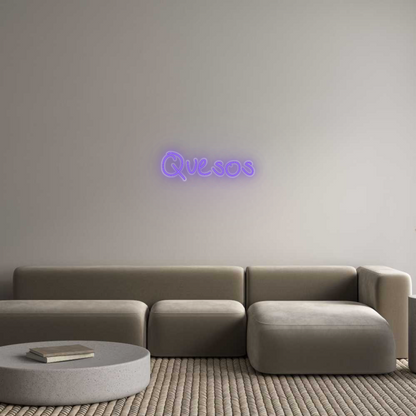 CN LED NEON: Quesos