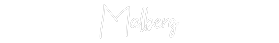 CN LED NEON: Malberg