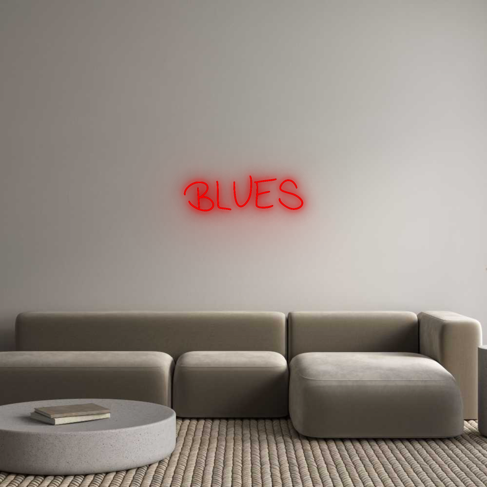 CN LED NEON: BLUES