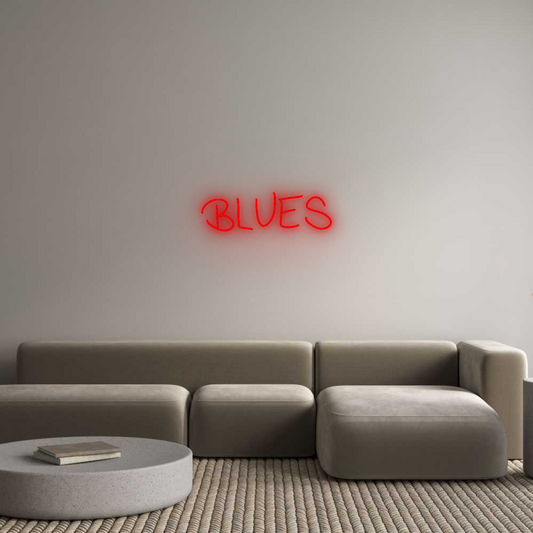 CN LED NEON: BLUES