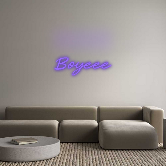 CN LED NEON: Boyeee