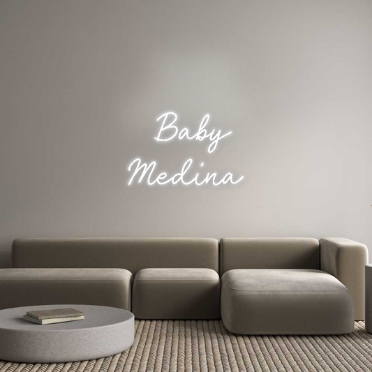 CN LED NEON:   Baby 
Medina