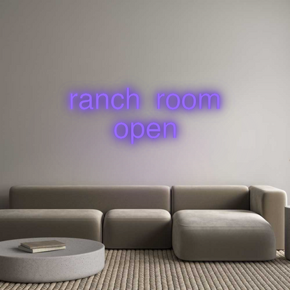 CN LED NEON: ranch  room
...