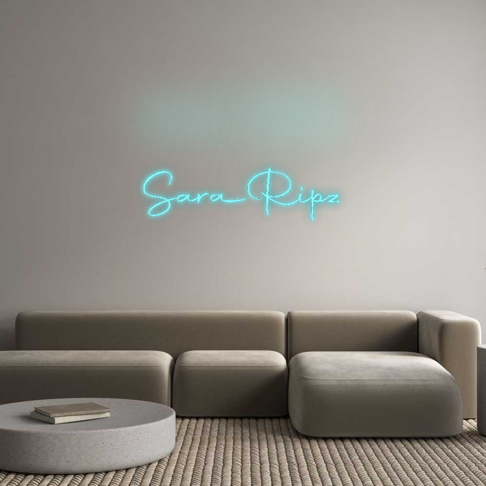 CN LED NEON: Sara Ripz