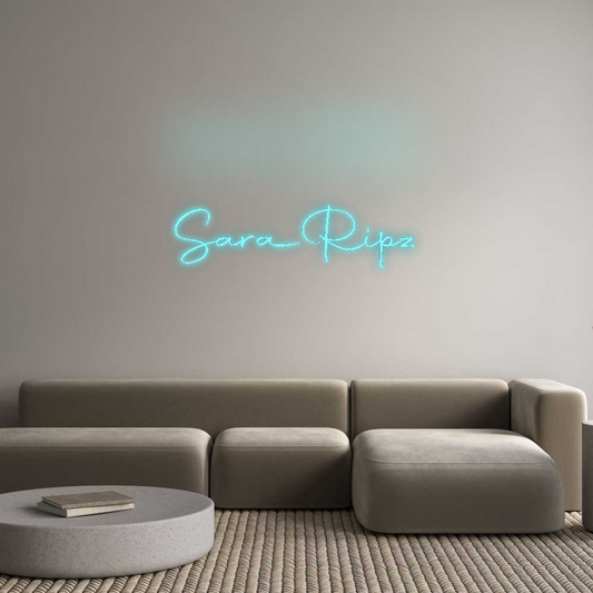 CN LED NEON: Sara Ripz