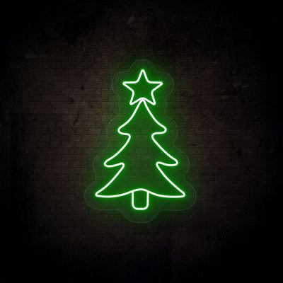 Christmas Tree Neon Sign | CNUS000083 | Green