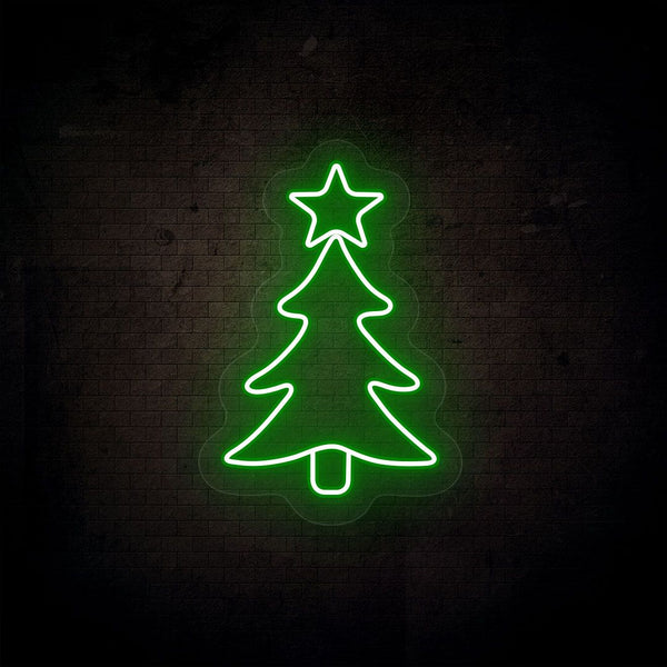 Christmas Tree Neon Sign