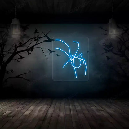 Spider Neon Sign | Iceblue