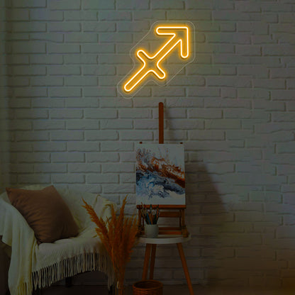 Sagittarius Zodiac Neon Sign | CNUS013522 | Orange