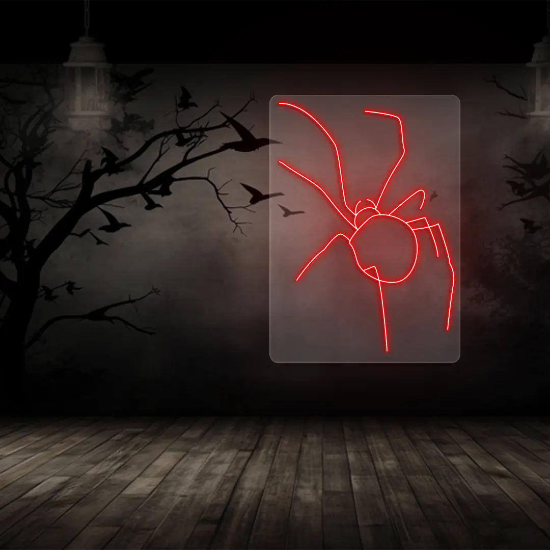 Spider Neon Sign