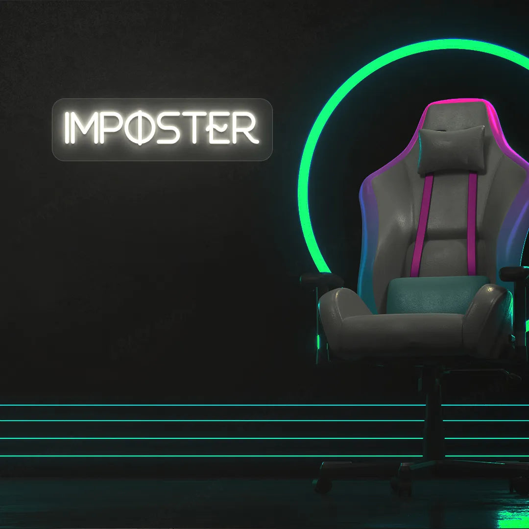 Imposter Neon Sign | warmwhite 