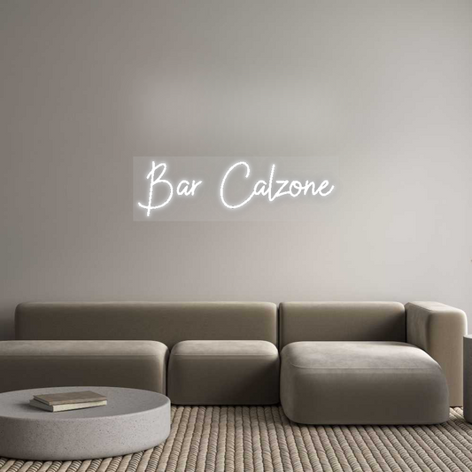 CN LED NEON: Bar Calzone