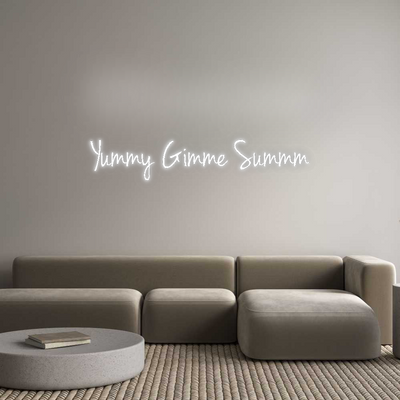CN LED NEON: Yummy Gimme S...