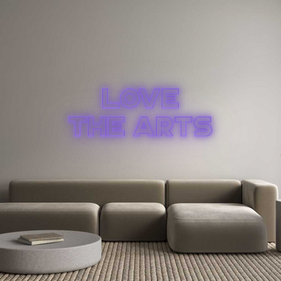 CN LED NEON: Love
the Arts