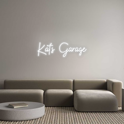 CN LED NEON: Kat's Garage
