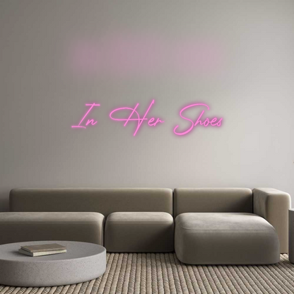 CN LED NEON: In Her Shoes