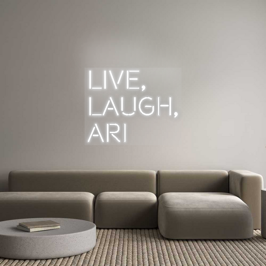 CN LED NEON: Live,
Laugh,...