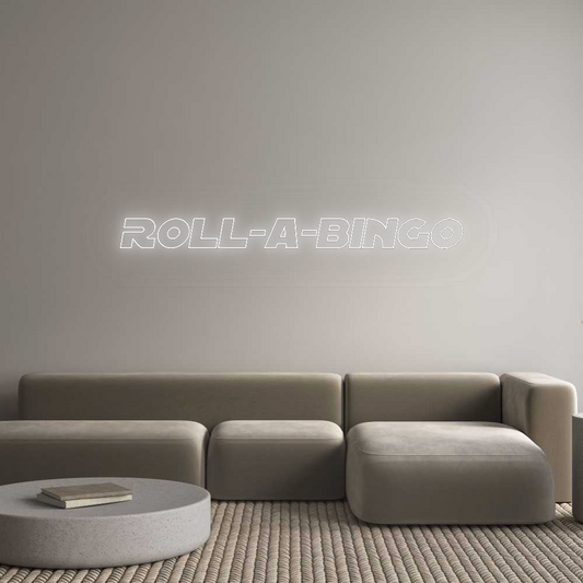 CN LED NEON: ROLL-A-BINGO