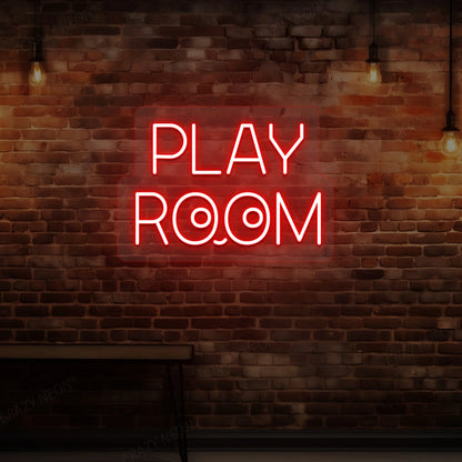 Play Room Eyes Neon Sign | Red 