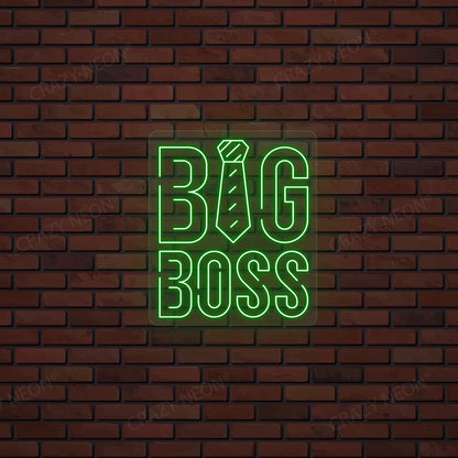 Big Boss Neon Sign | Green