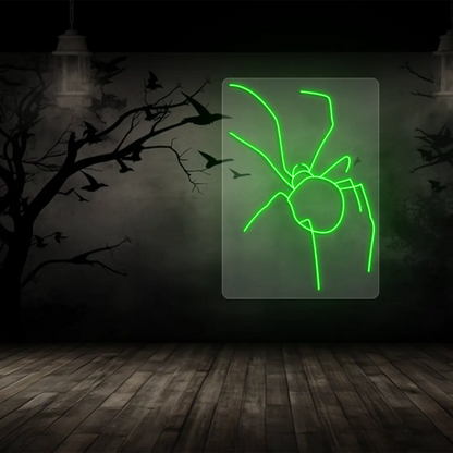 Spider Neon Sign