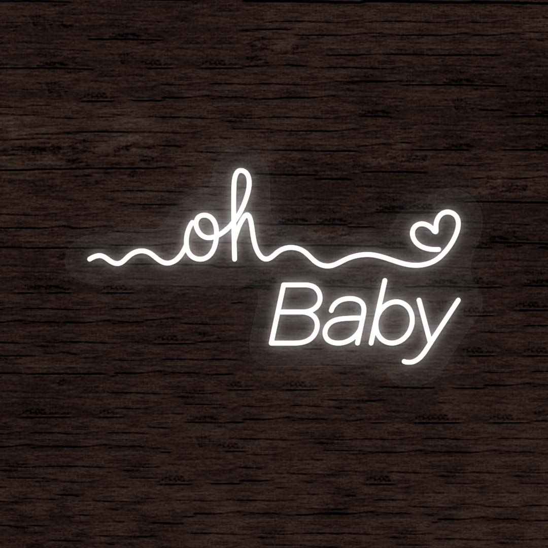 Oh Baby Neon Sign | CNUS000164