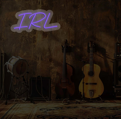 IRL Neon Sign | Purple