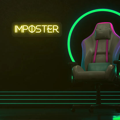 Imposter Neon Sign | Yellow 