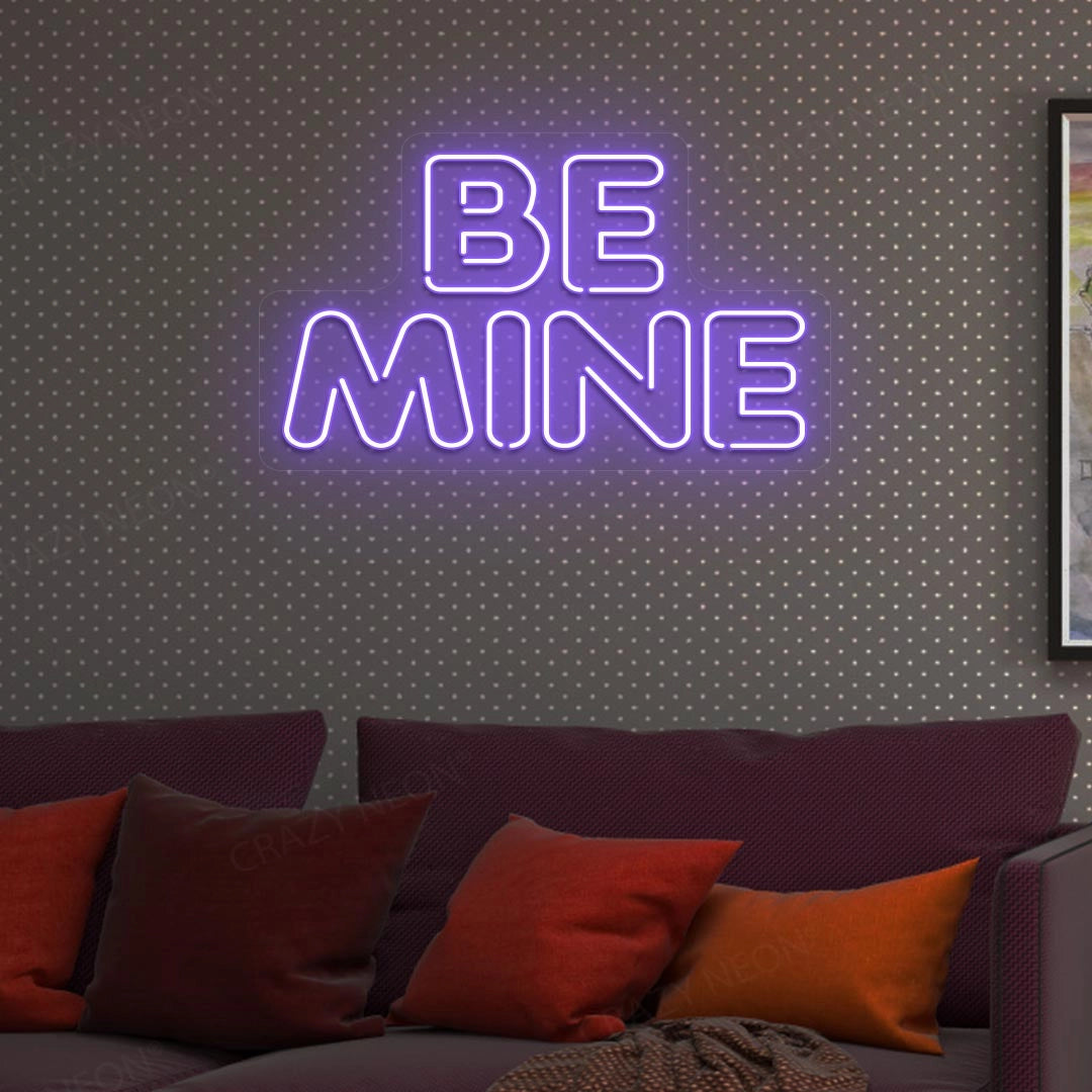 Be Mine Valentine Led Neon Sign