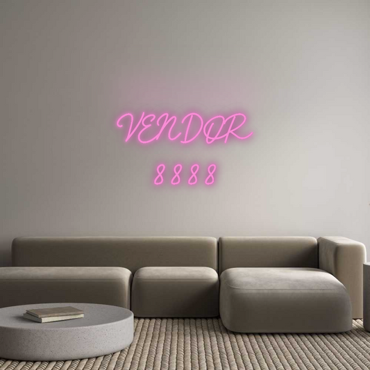CN LED NEON: VENDOR
8888