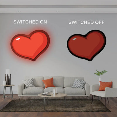 Heart Illuminated Sign