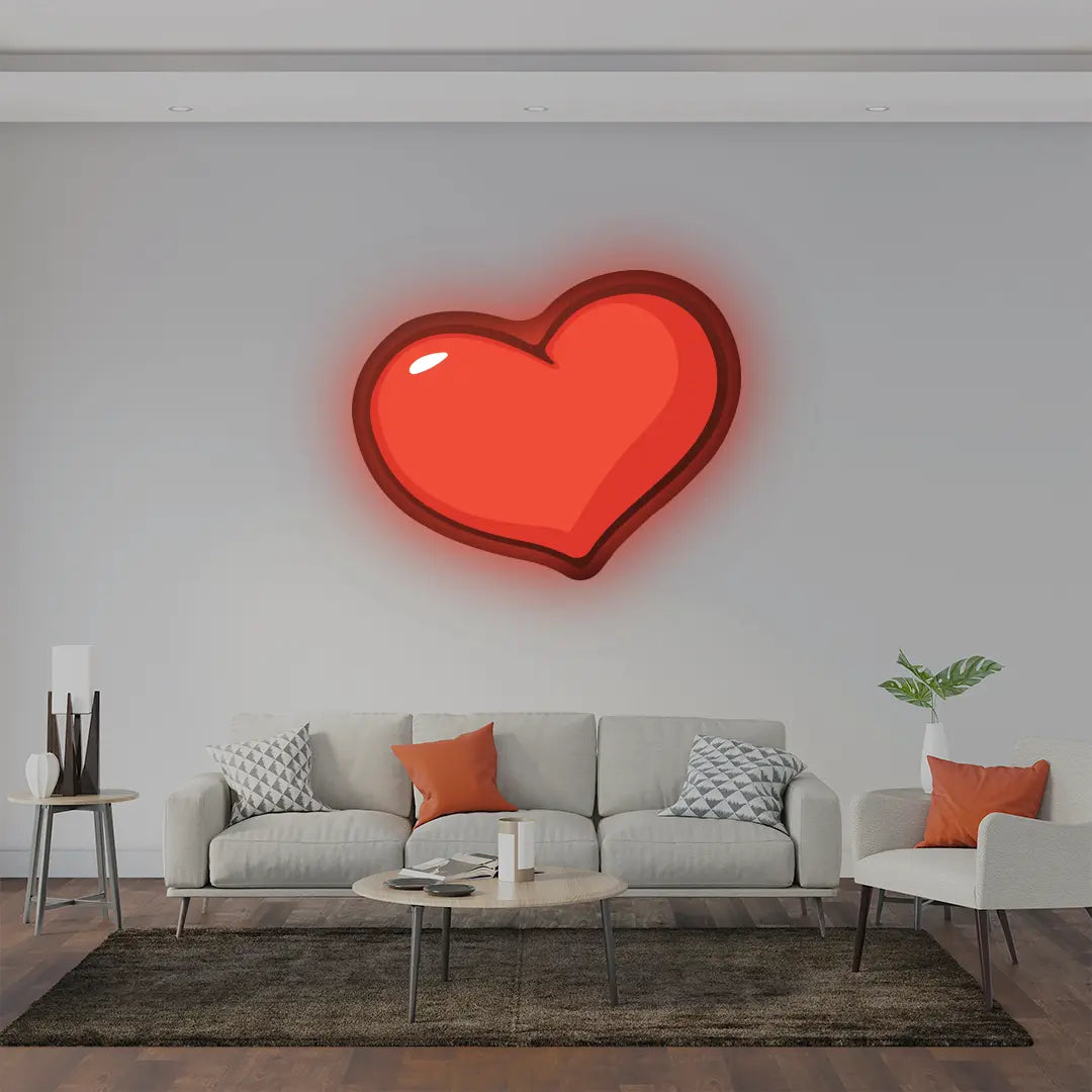 Heart Illuminated Sign