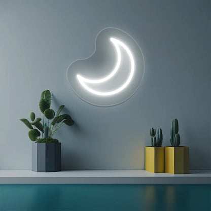 Moon Neon Sign