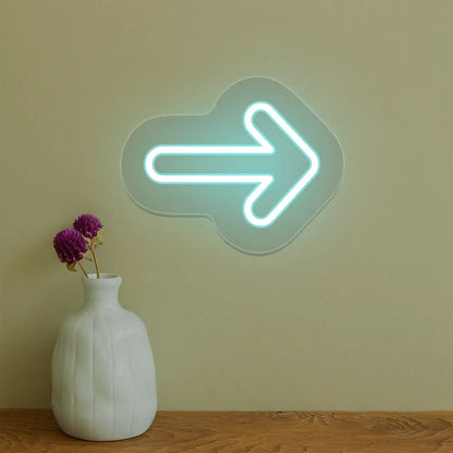 Simple Arrow Neon Sign