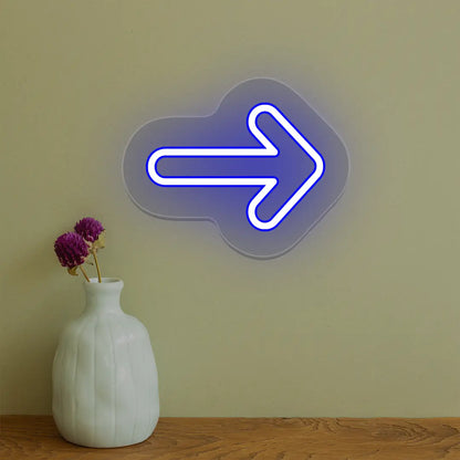 Simple Arrow Neon Sign