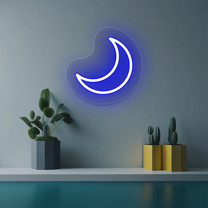 Moon Neon Sign