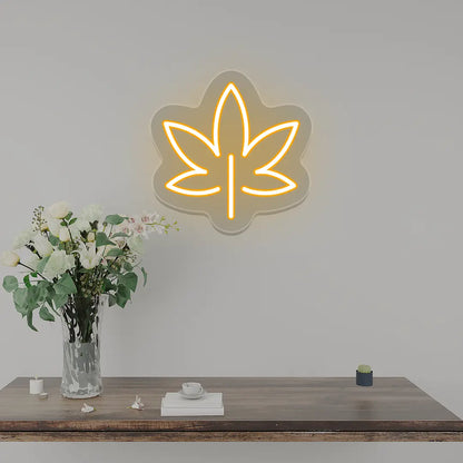 Leaf Neon Sign