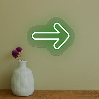 Simple Arrow Neon Sign