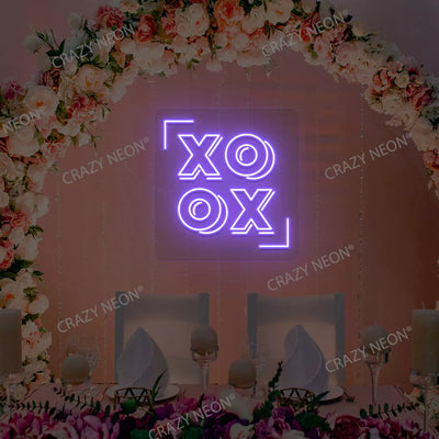 Xoxo Neon Sign | Purple