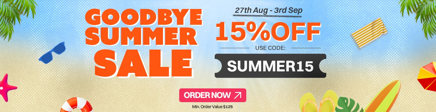 Goodbye Summer Sale is Live