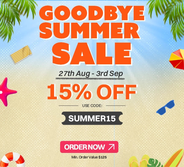 Goodbye Summer Sale is Live