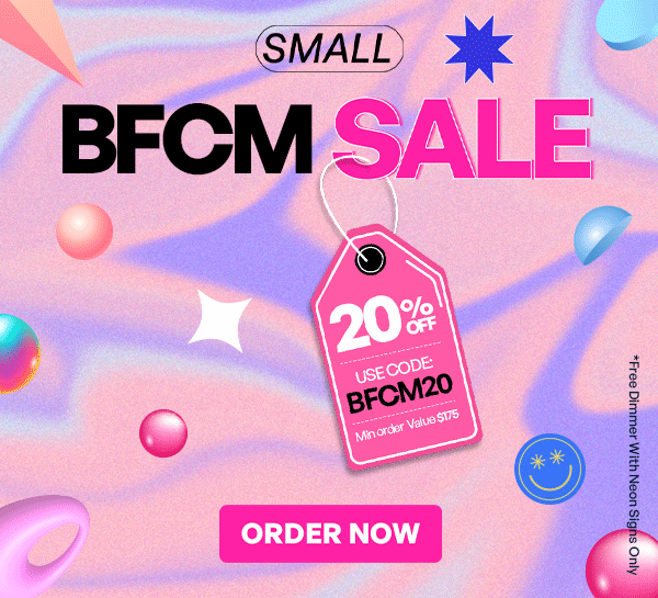 Small BFCM Sale